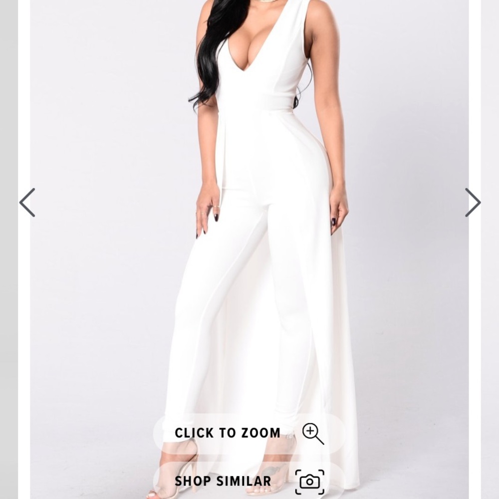 White jumpsuit